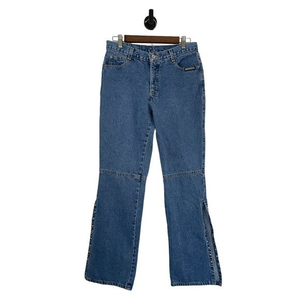 Vintage Rough Rider Circle T Jeans Women's Size 9/10 Cowgirl Western Moto‎